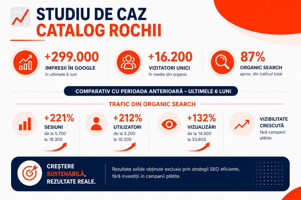 studiu de caz catalog cu rochii dama
