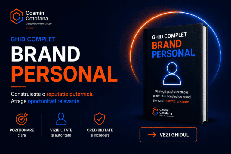 De ce este necesar un brand personal? Rol, beneficii și cum îl construiești corect
